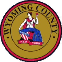 Sello oficial del condado de Wyoming