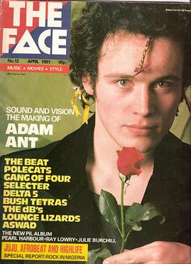 <i>The Face</i> (magazine) UK music, fashion and culture magazine