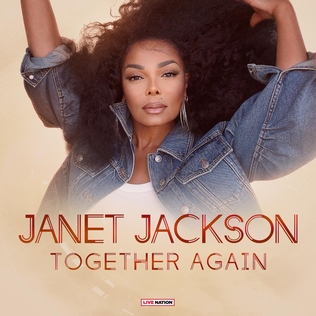 Janet Jackson Together Again (Promotional Poster) 