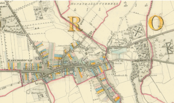 File:Maryborough 1839 Ordnance Survey Map.png