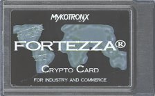 A Fortezza card made by Mykotronx Corp. Mykotronx Fortezza card.navy.jpg