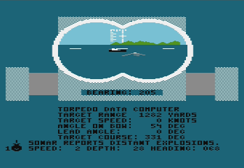 File:Silent Service Atari 8-bit PAL screenshot.png