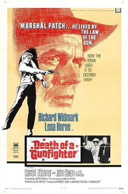 <i>Death of a Gunfighter</i> 1969 film