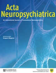 <i>Acta Neuropsychiatrica</i> Academic journal