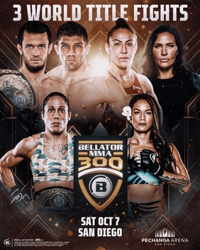 <span class="mw-page-title-main">Bellator 300</span> MMA event