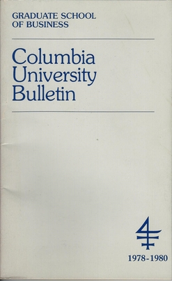 File:Columbia University Bulletin Graduate School of Business 1978 1980.jpg