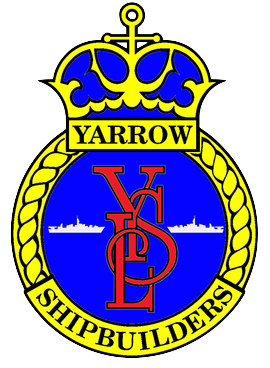 <span class="mw-page-title-main">Yarrow Shipbuilders</span> Former shipbuilding firm based in Glasgow, Scotland