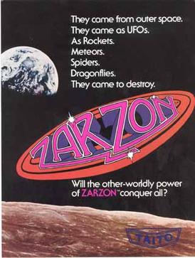 <i>Zarzon</i> Fixed shooter arcade game from 1981