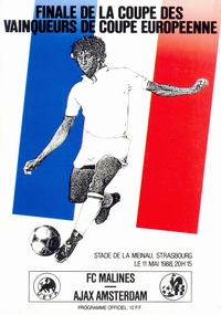 1988 Europapokalsieger Pokal Endspiel programme.jpg