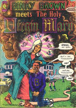 <i>Binky Brown Meets the Holy Virgin Mary</i> 1972 graphic novel written by Justin Green