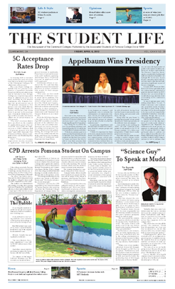 File:Front Page of The Student Life newspaper from April 6, 2012.png