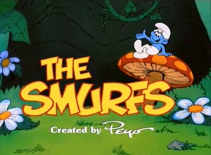 File:The Smurfs (1981 TV series) title card.jpg