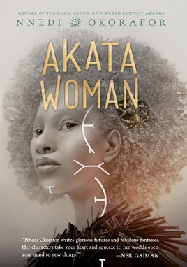 <i>Akata Woman</i> 2022 fantasy novel by Nnedi Okorafor