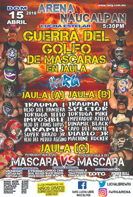 <span class="mw-page-title-main">Guerra del Golfo (2018)</span> 2018 International Wrestling Revolution Group event