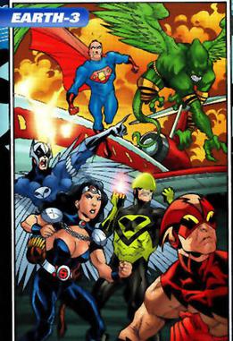 <span class="mw-page-title-main">Earth-Three</span> Fictional universe within the DC universe