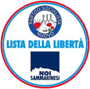 <span class="mw-page-title-main">Freedom List</span> Political party in San Marino