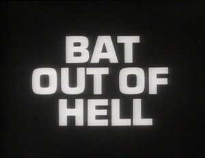 <i>Bat Out of Hell</i> (TV series) British TV series or programme