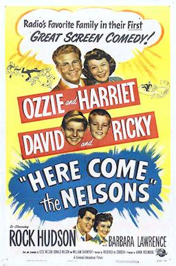 <i>Here Come the Nelsons</i> 1952 film by Frederick de Cordova