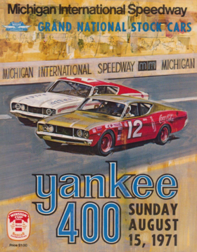 <span class="mw-page-title-main">1971 Yankee 400</span> Auto race held at Michigan International Speedway in 1971