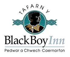 Логотип Black Boy Inn.