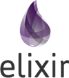 Elixir language logo