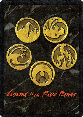Legend Of The Five Rings L5R Tournament PROMO Dark Oracle Of Earth Shadowlands 