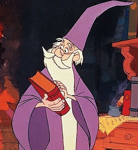 <span class="mw-page-title-main">Merlin (Disney)</span> Character from the 1963 animated film The Sword in the Sword