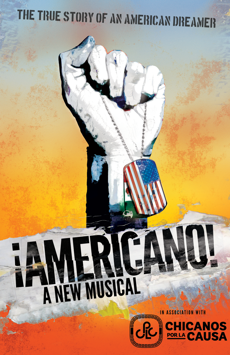 <i>¡Americano!</i> (musical) 2020 American musical about Tony Valdovinos