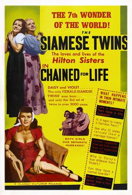 <i>Chained for Life</i> (1952 film) 1951 film by Harry L. Fraser