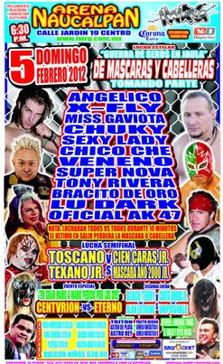 <span class="mw-page-title-main">Guerra de Sexos (2012)</span> 2012 International Wrestling Revolution Group event