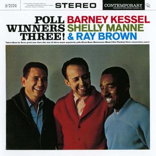 <i>Poll Winners Three!</i> 1960 studio album by Barney Kessell, Shelly Manne & Ray Brown