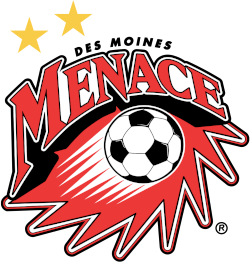 <span class="mw-page-title-main">Des Moines Menace</span> American soccer team based in Iowa