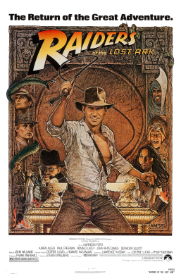 <i>Raiders of the Lost Ark</i> 1981 film directed by Steven Spielberg