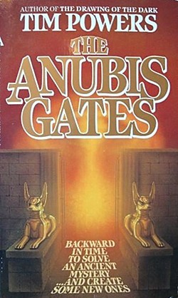 <i>The Anubis Gates</i> 1983 time travel fantasy novel by Tim Powers