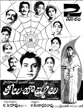 <i>Keelu Bommalu</i> 1965 Indian film