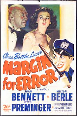 File:Margin for Error 1943 poster.jpg