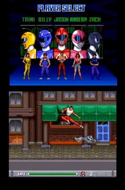 power rangers video games