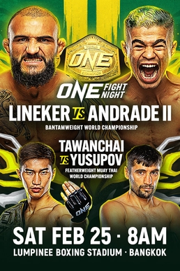 ONE Fight Night 13: card, onde assistir ao vivo e horários