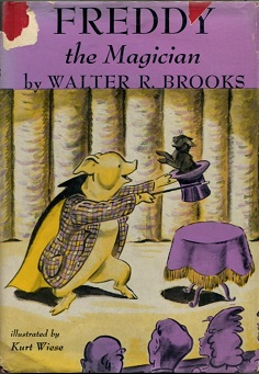 <i>Freddy the Magician</i> 1947 book written by Walter R. Brooks and illustrated by Kurt Wiese