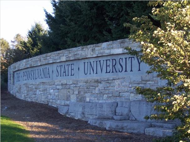 File:Pennsylvania State University monument outside Beaver Stadium.jpg