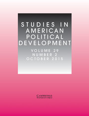 File:Studies in American Political Development, October 2015.jpg