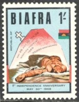 <span class="mw-page-title-main">Postage stamps and postal history of Biafra</span>