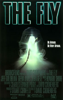 The Fly 1986 movie poster