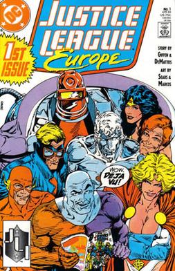 <i>Justice League Europe</i> Comic book series