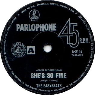 File:She's So Fine The Easybeats single label.jpg