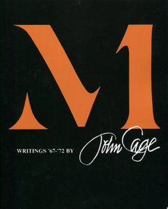 <i>M</i> (John Cage book) Book by American avant-garde composer John Cage