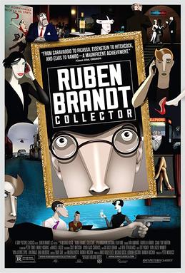 Image of the movie poster for Ruben Brandt, Collector