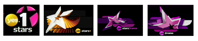 File:Yes stars Drama logos.png