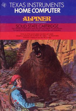 <i>Alpiner</i> (video game) 1982 video game