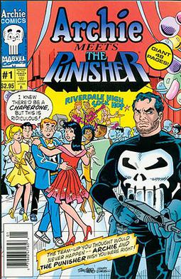<i>Archie Meets the Punisher</i> 1994 one-shot crossover comic book